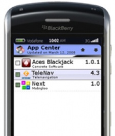 BlackBerry getting its own Application Center
