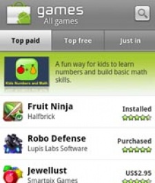 Halfbrick's Fruit Ninja cuts up Android Market, #1 within 24 hours