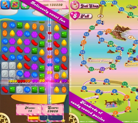 The taste of success: 'Candy Crush Saga' hits half-billion downloads