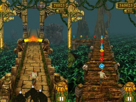Temple Run has been downloaded 100m times