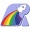 Rocket Rainbow Studios logo