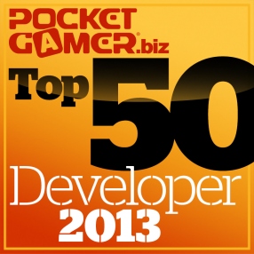 Top 50 Mobile Game Developers of 2013