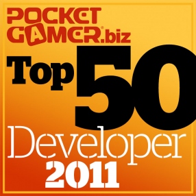 Top 50 Mobile Game Developers of 2011