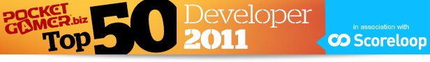 Top 50 Mobile Game Developers of 2011