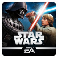 Which Star Wars mobile F2P game took best advantage of The Force Awakens buzz?