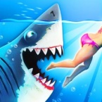 Looks like Ubisoft has a mobile hit on its hands as Hungry Shark World does 10 million downloads in 6 days logo
