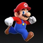 Super Mario Runs onto mobile logo