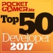 Top 50 Mobile Game Developers of 2017
