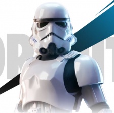 Fortnite uses the force with stormtrooper outfit