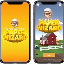 Apple co-develops first game in over a decade with Warren Buffett’s Paper Wizard