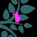 Words for a Bird logo