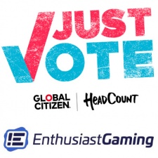 Enthusiast Gaming teams with Global Citizen and HeadCount to encourage young Americans to vote