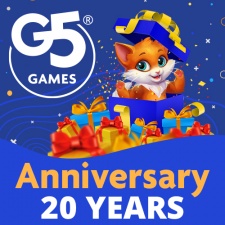 G5 Entertainment celebrates 20th birthday with special campaign for players