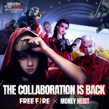 Free Fire crossover with Money Heist gets a second run