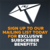 Subscribe to our mailing list for festive gifts!