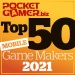 The Top 50 Mobile Game Makers of 2021