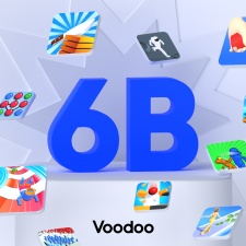 Voodoo surpasses 6 billion downloads across games and apps