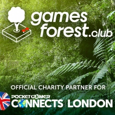 Pocket Gamer Connects London partners with Games Forest Club to help reduce the carbon footprint associated with conference travel