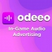 Odeeo claims over 90% of audio ads are not skipped by gamers