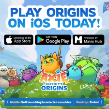 Axie Infinity: Origins is available on the Apple App Store right now…in select countries
