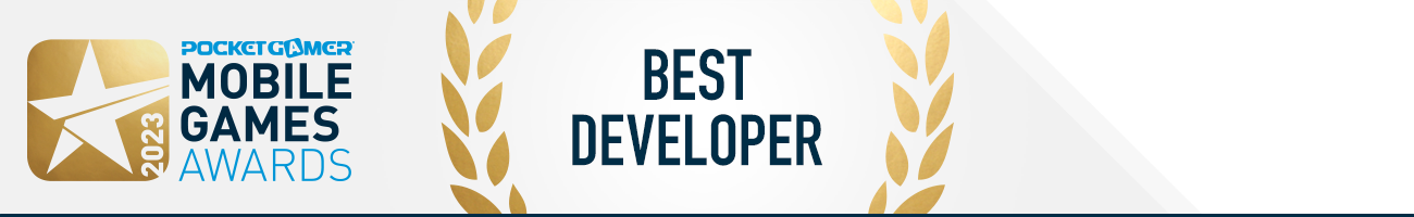 Best Developer - Pocket Gamer Awards