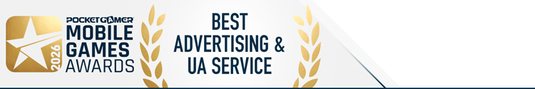 Best Advertising & UA Service - Pocket Gamer Awards