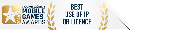 Best Use of IP or Licence - Pocket Gamer Awards