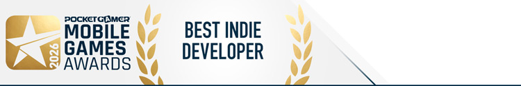 Best Indie Developer - Pocket Gamer Awards