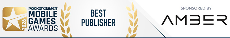 Best Publisher - Pocket Gamer Awards