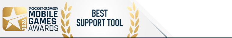 Best Support Tool - Pocket Gamer Awards