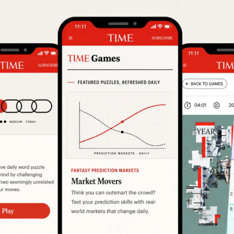 Time and Business Insider follow New York Times Games playbook with puzzle launches