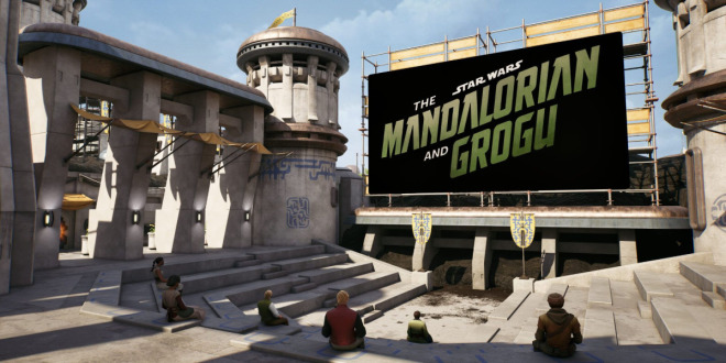 Epic brings Mandalorian and Grogu watch party island to Fortnite ahead of film release