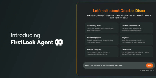 FirstLook Agent Transforms Player Data into Marketing Campaigns