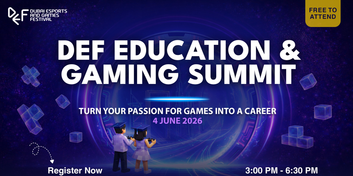 Dubai hosts first-ever DEF Education & Gaming Summit on June 4th 