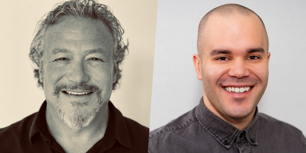 Left to right: Tilting Point's Kevin Segalla and GrowCap's Ben Blackwood