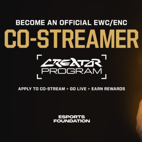 Esports Foundation expands co-streaming program for EWC and ENC 2026