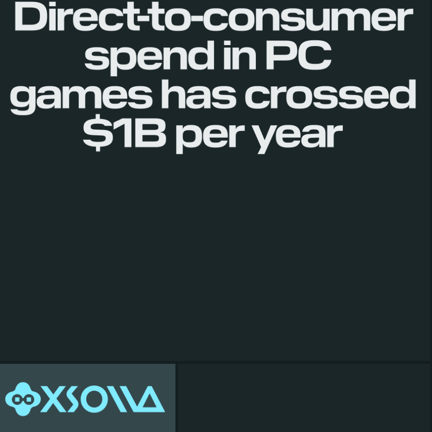 Xsolla data reveals direct-to-consumer PC game transactions surpassed $1 billion in 2025