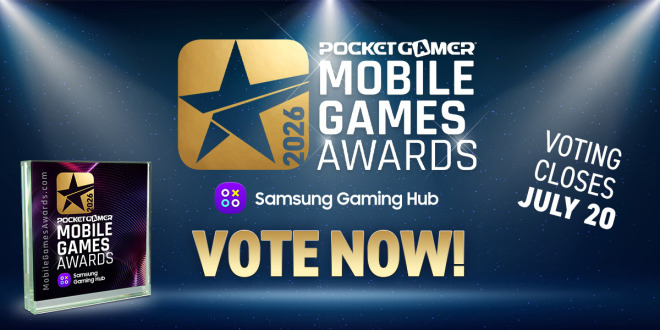 Vote for Leading App Store Experience at the Pocket Gamer Mobile Games Awards 2026
