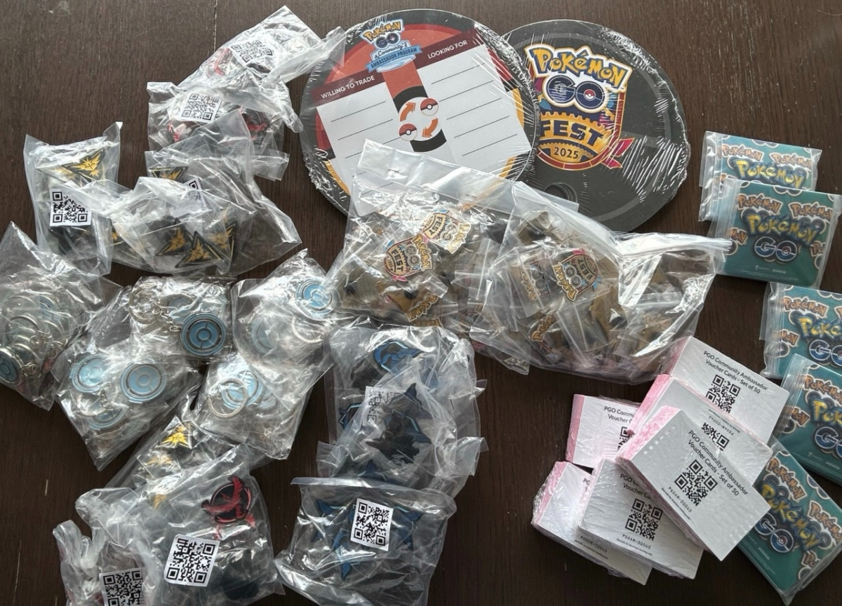 Jupiter Hadley's photo of Pok&eacute;mon Go merchandise.