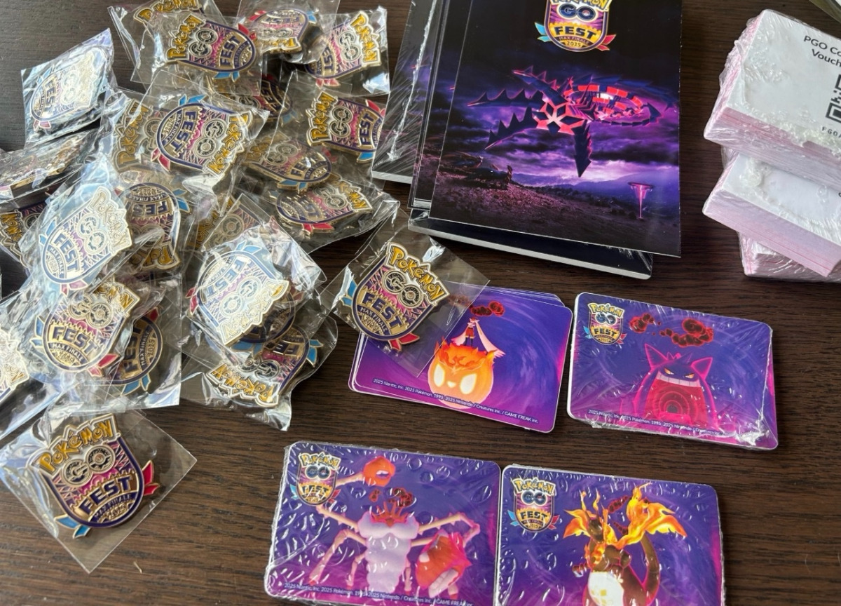 Jupiter Hadley's photo of Pok&eacute;mon Go merchandise.