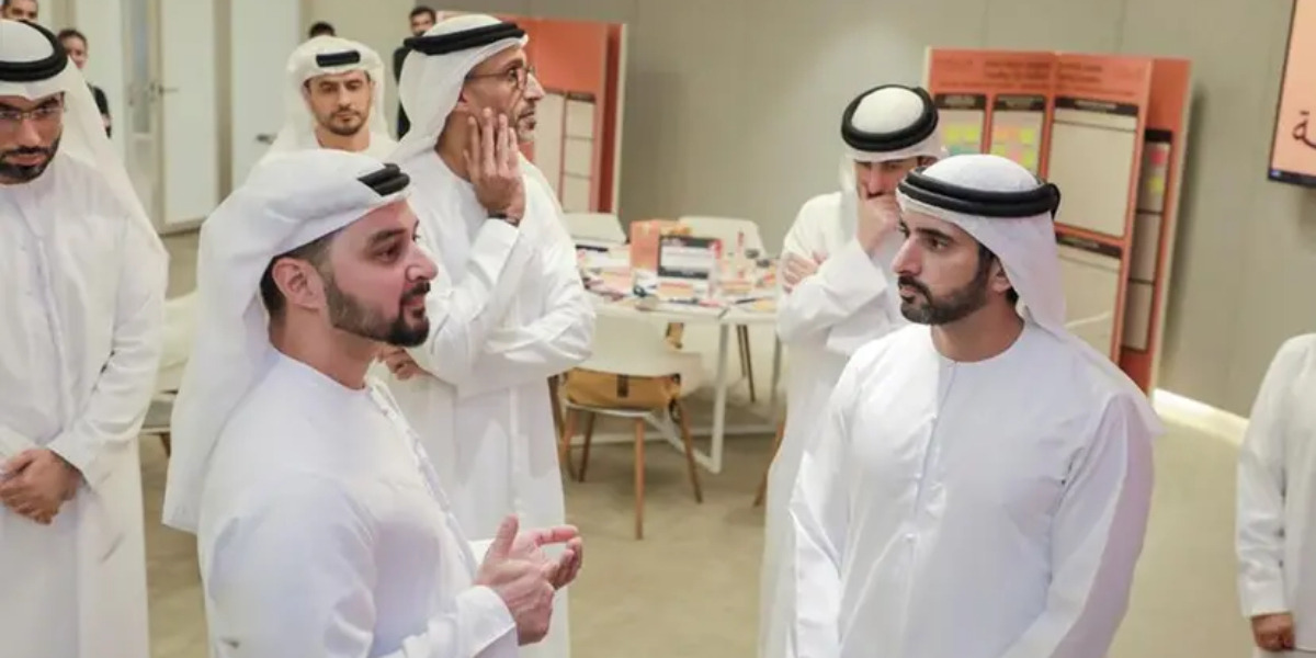 Dubai Crown Prince Hamdan bin Mohammed bin Rashid Al Maktoum at the Dubai Gaming Retreat