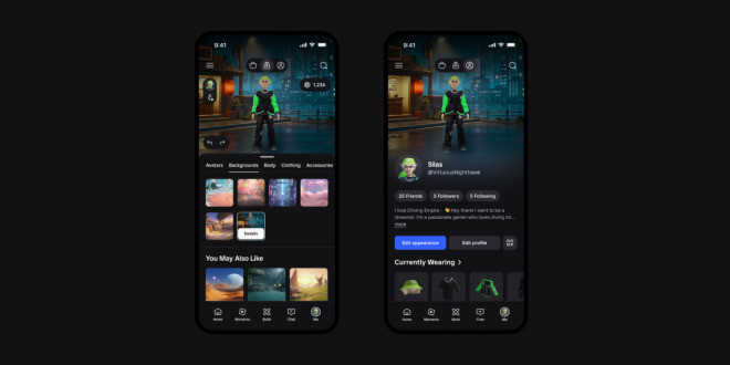 Roblox rolls out new Chat and Me tabs in app update