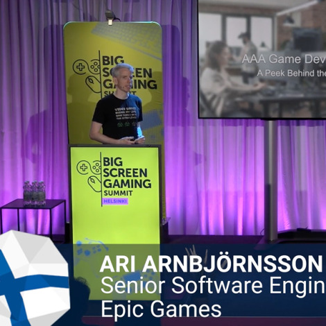 A peek behind the curtain of triple-A games, with Epic Games' Ari Arnbjörnsson