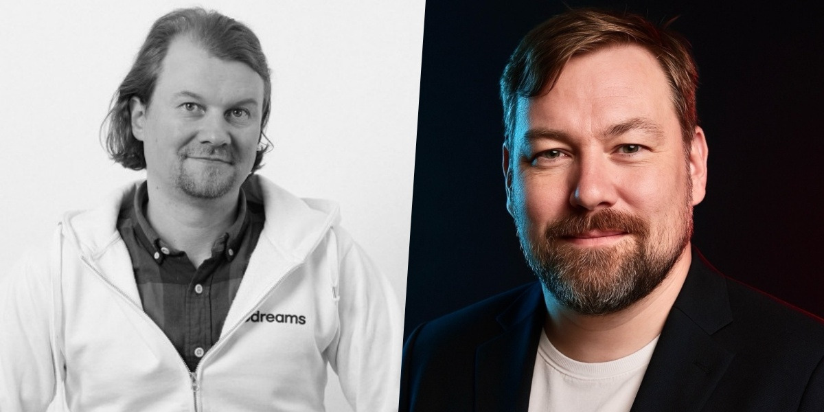 Left to right: Dodreams' Mikael Gummerus and Odd Latent's Tatu Petersen-Jessen