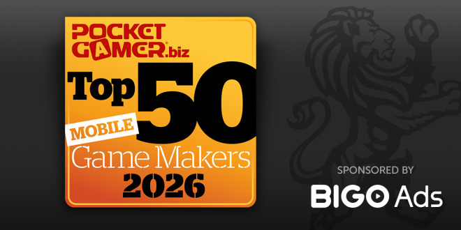 Nominations open for PocketGamer.biz's Top 50 Mobile Game Makers 2026