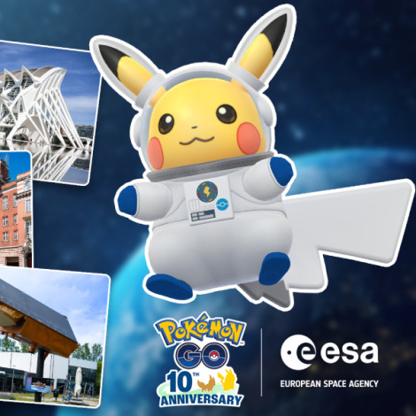 Pokémon Go partners with European Space Agency for space-themed event